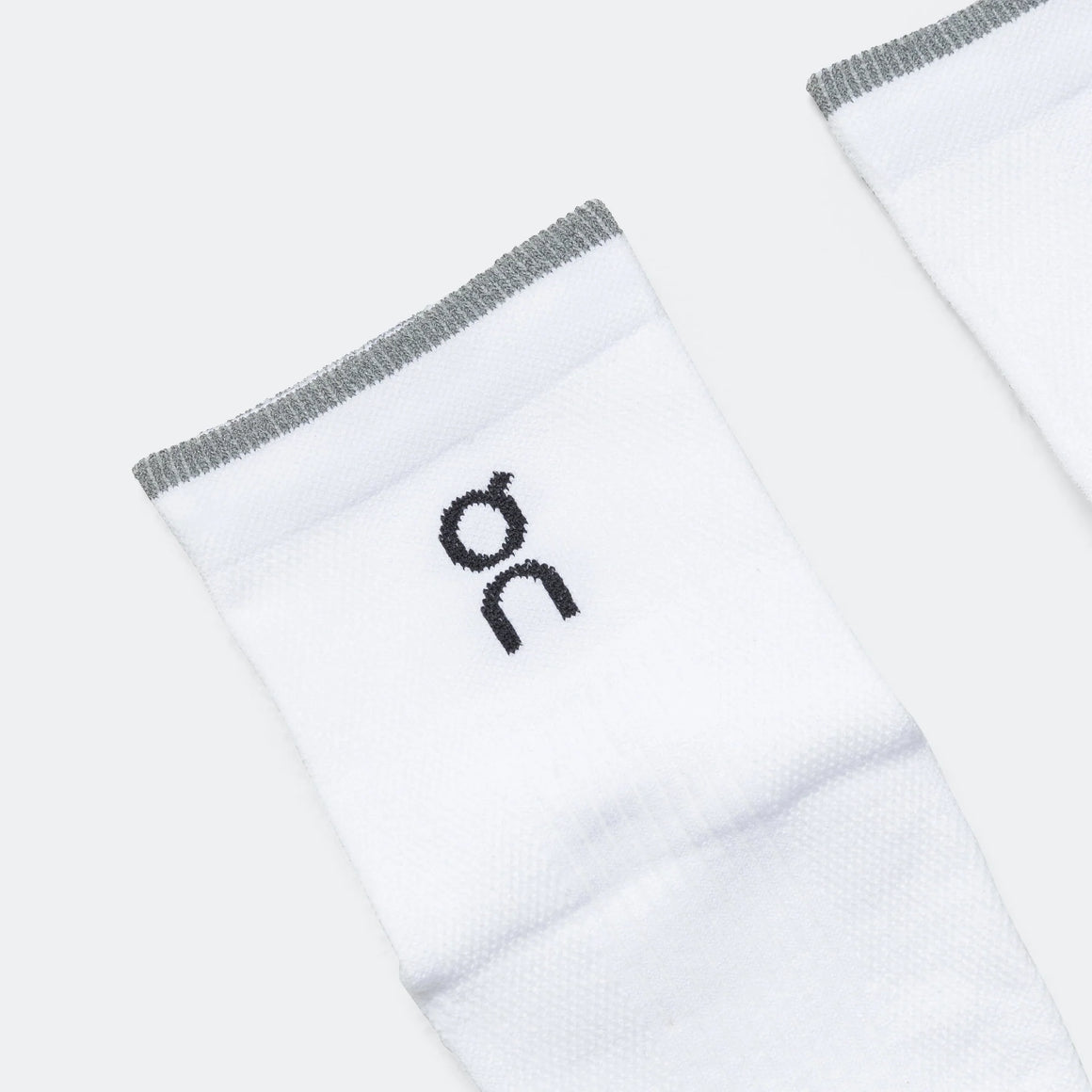On Running - Elite Run Sock Mid - White/Ivory - Up There Athletics
