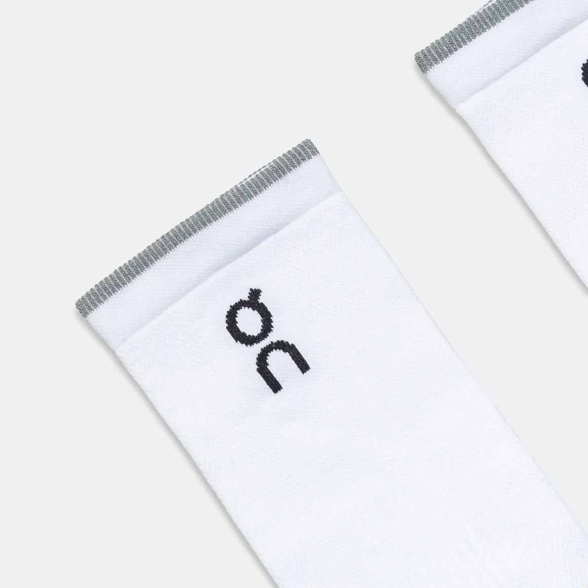 On Running - Elite Run Sock High - White/Ivory - Up There Athletics