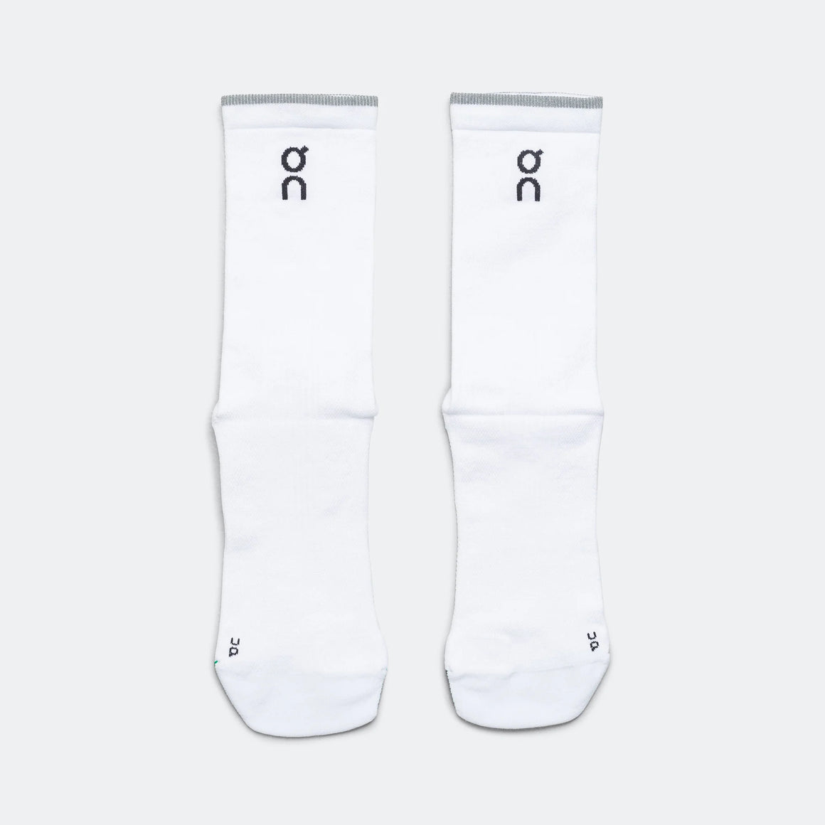 On Running - Elite Run Sock High - White/Ivory - Up There Athletics