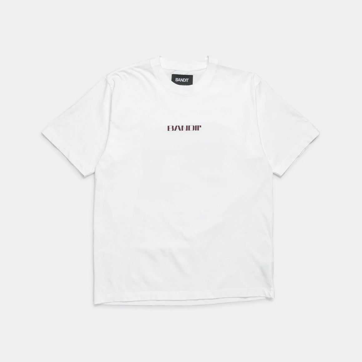 Bandit Running - Landscape Cotton Tee - White - Up There Athletics