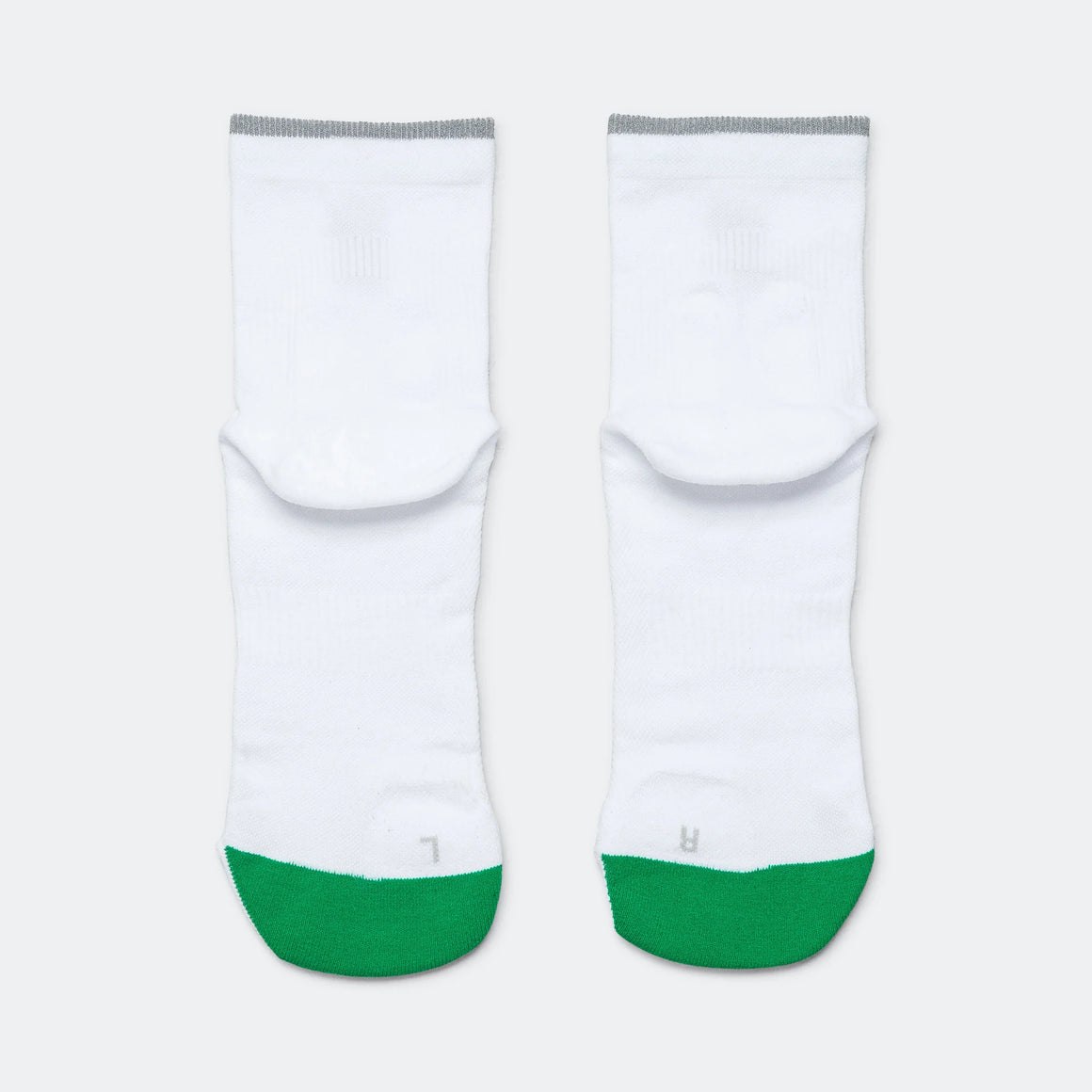 On Running - Elite Run Sock Mid - White/Ivory - Up There Athletics