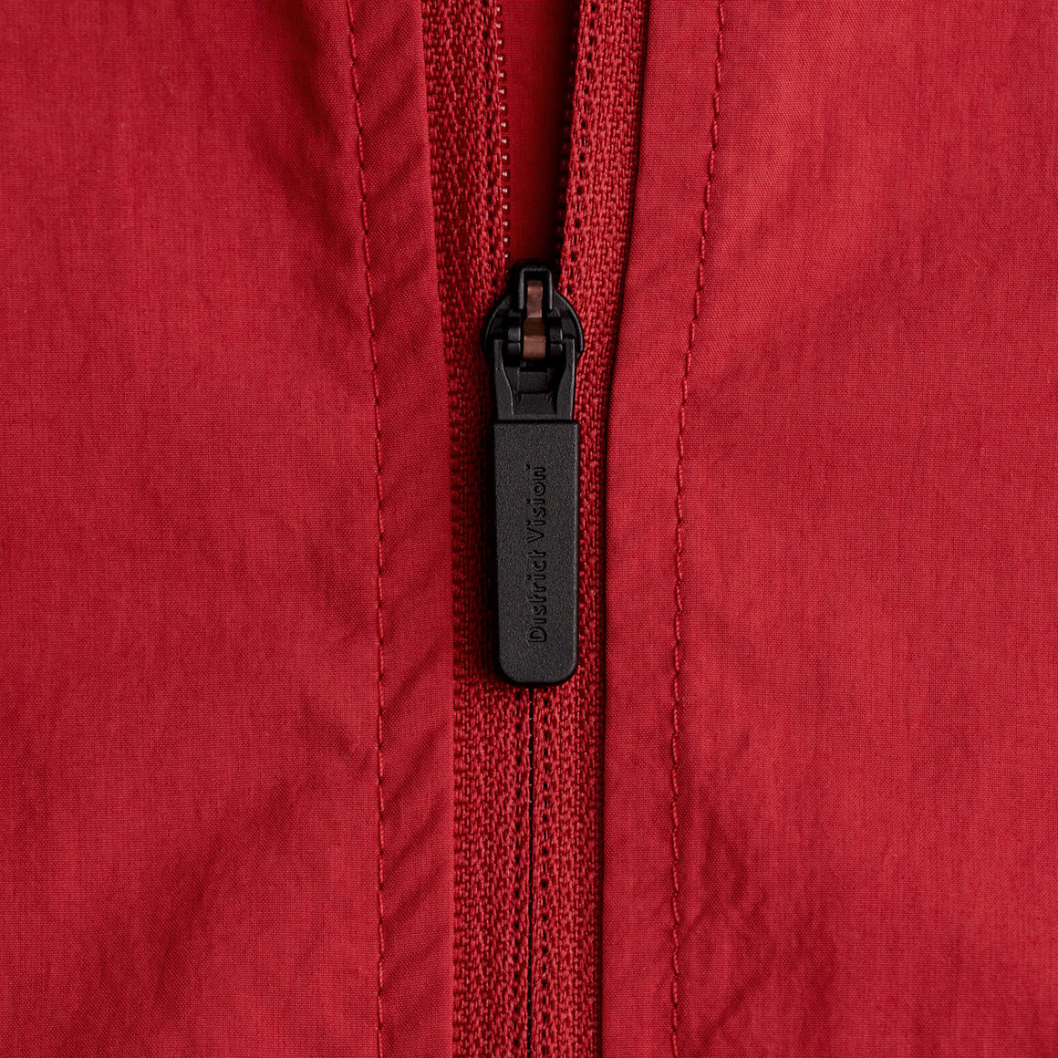 District Vision - Mens DV + NB Hooded Wind Jacket - Goji Red - Up There Athletics
