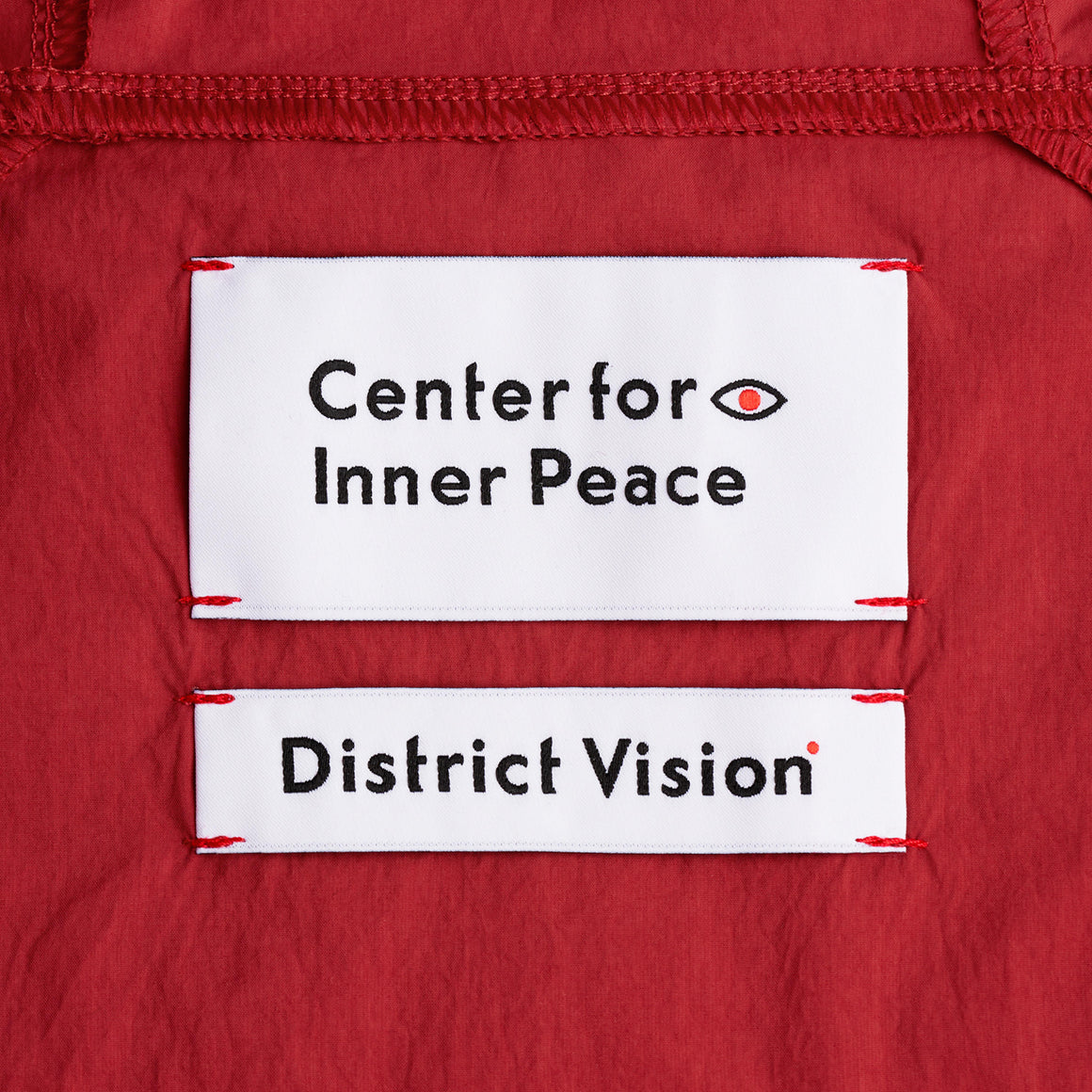 District Vision - Mens DV + NB Hooded Wind Jacket - Goji Red - Up There Athletics