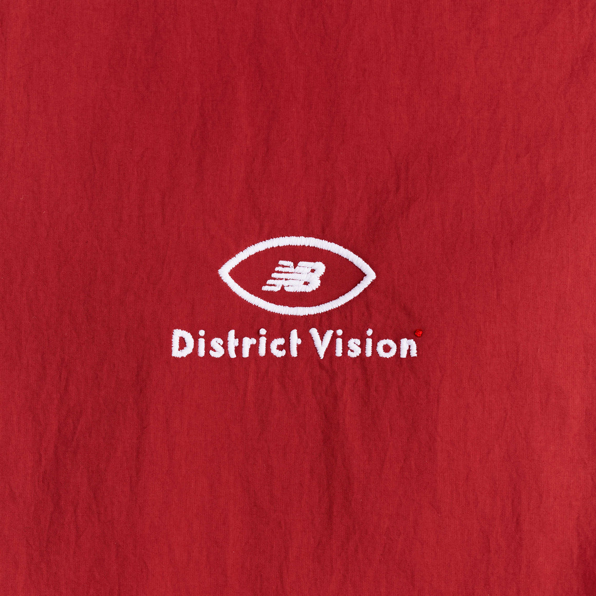 District Vision - Mens DV + NB Hooded Wind Jacket - Goji Red - Up There Athletics