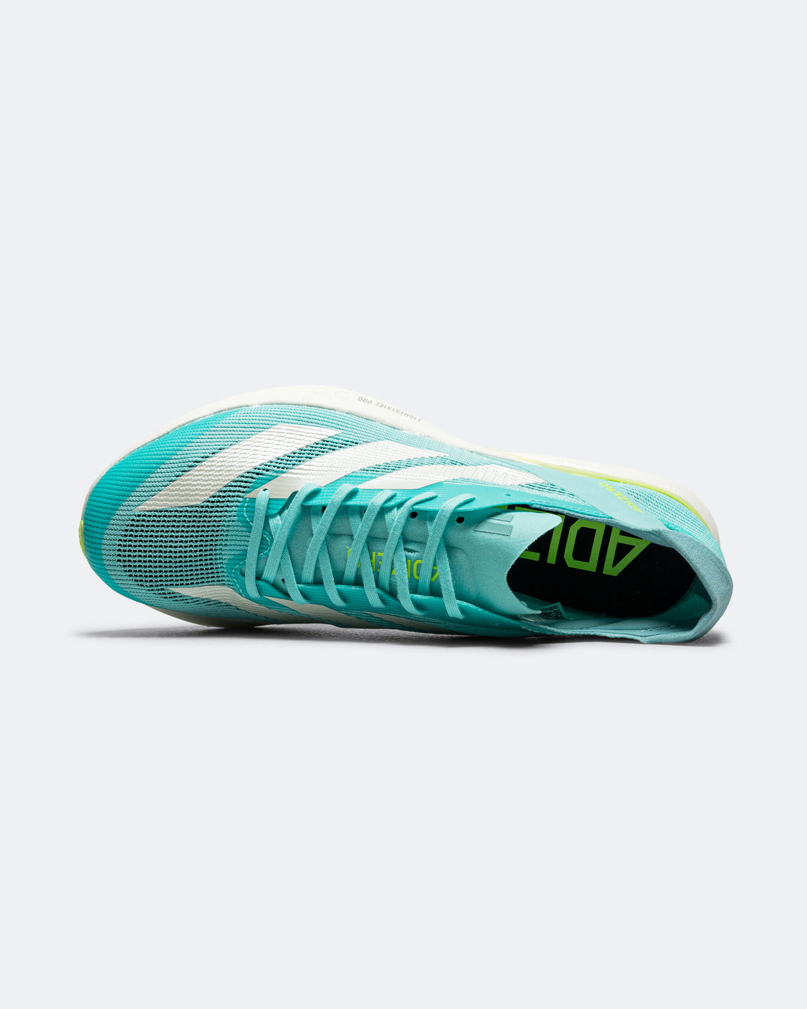 adidas - Adizero Avanti - Flash Aqua/Zero Metallic-Lucid Lemon - Up There Athletics