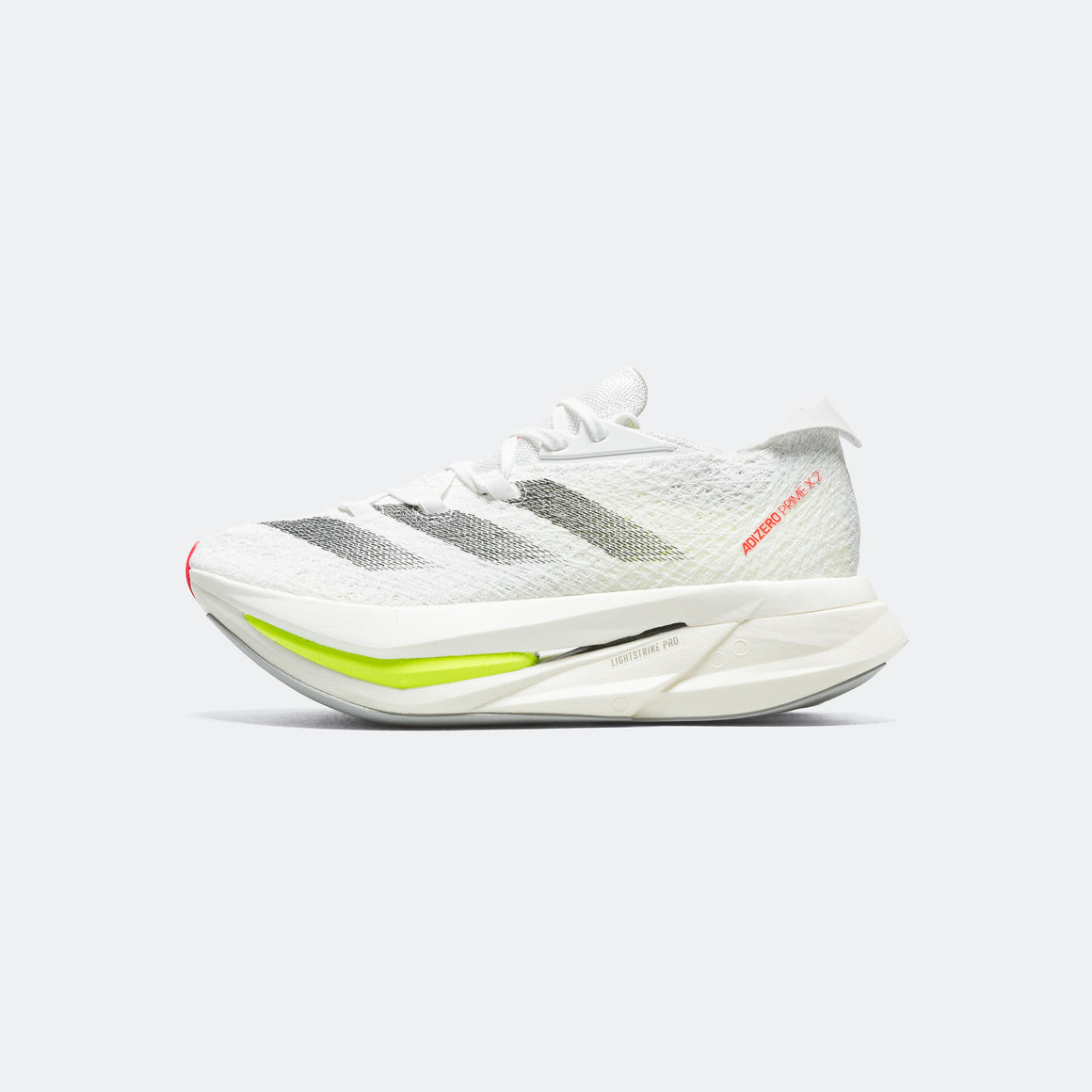adidas - adizero Prime X 2 STRUNG - Cloud White/Core Black-Lucid Red - Up There Athletics