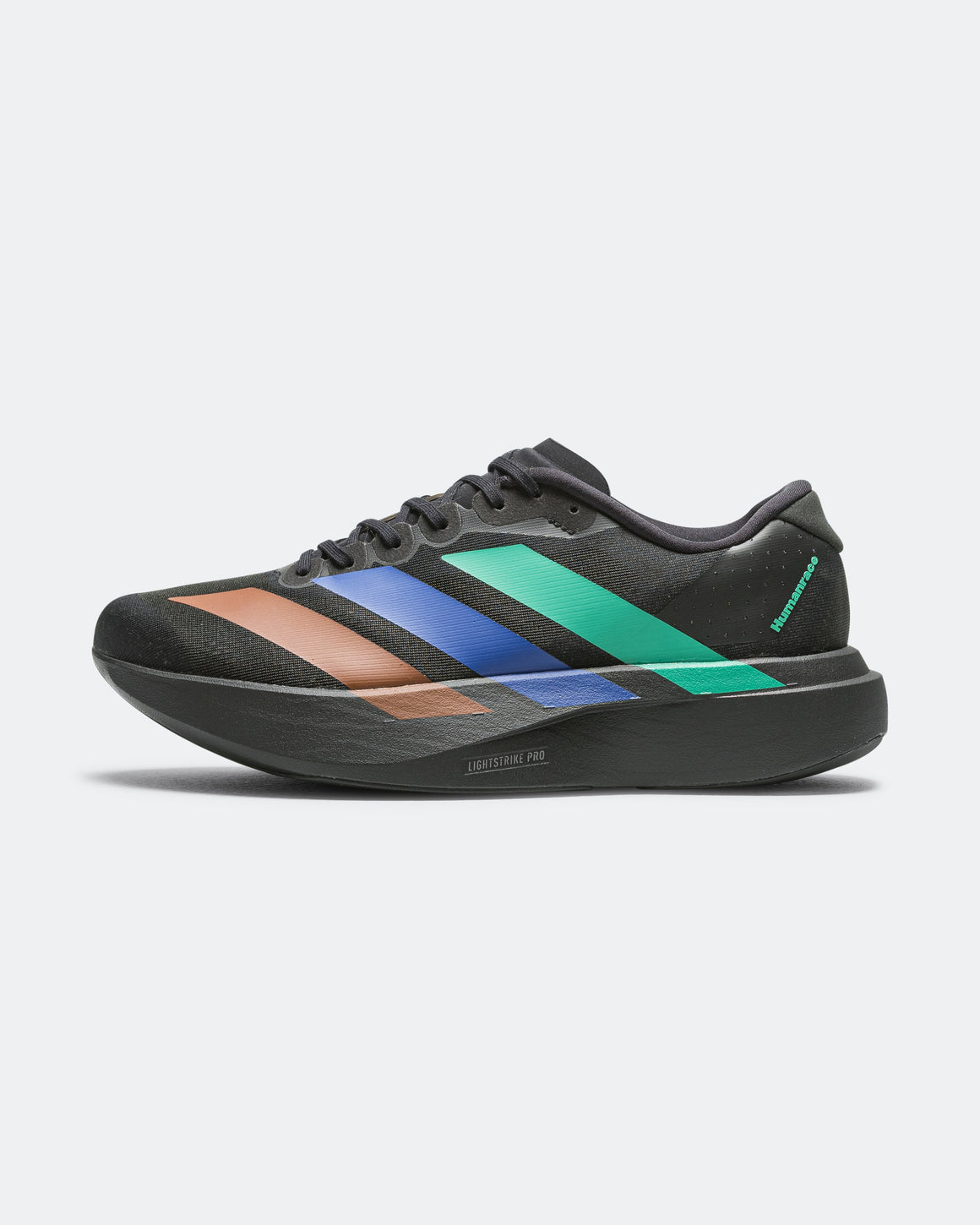 adidas - Mens Adizero Evo SL x Humanrace - Core Black/Semi Court Green-Semi Lucid Blue - Up There Athletics