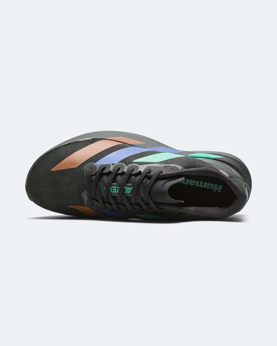 adidas - Mens Adizero Evo SL x Humanrace - Core Black/Semi Court Green-Semi Lucid Blue - Up There Athletics