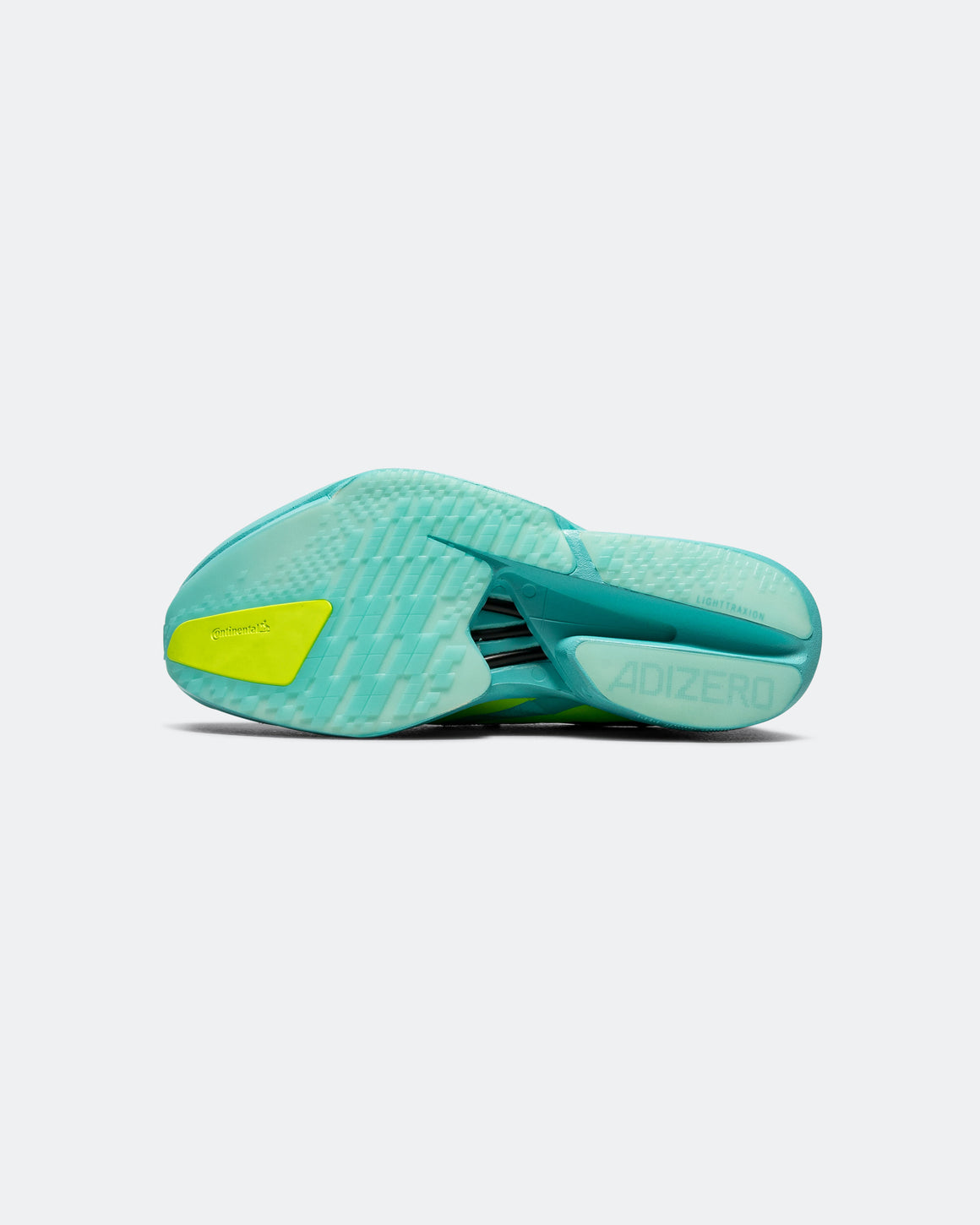 adidas - Mens Adizero Adios Pro 4 - Semi Flash Aqua/Lucid Lemon-Mint Ton - Up There Athletics