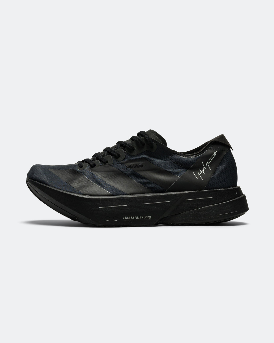 adidas - Mens Adizero Adios Pro 4 x Y-3 - Black/Black-Off-White - Up There Athletics