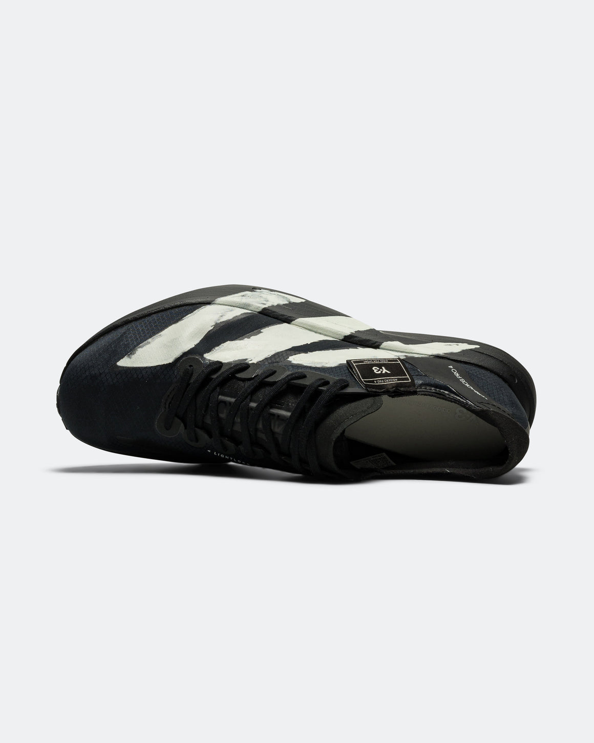 adidas - Mens Adizero Adios Pro 4 x Y-3 - Black/Black-Off-White - Up There Athletics