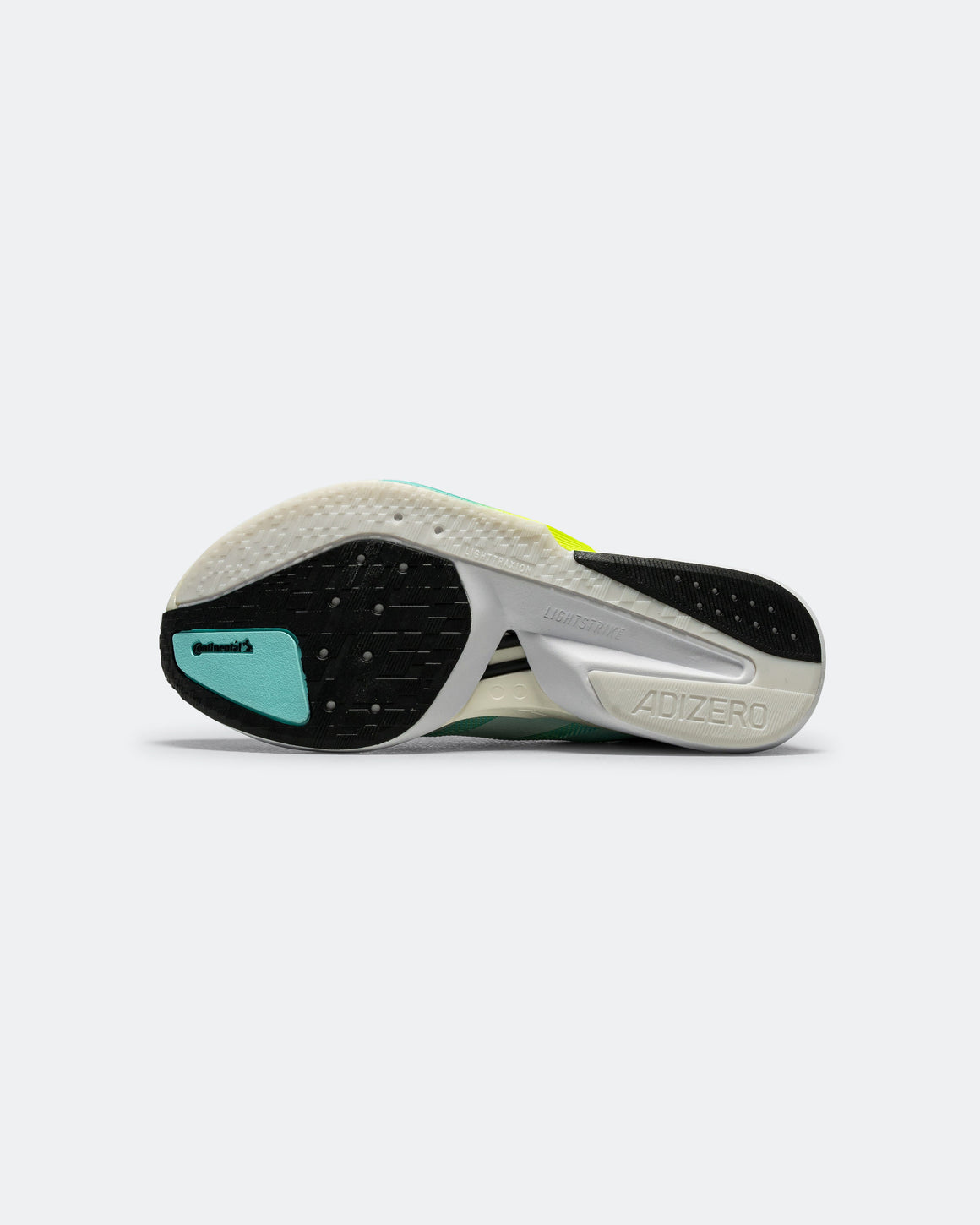 adidas - Mens Adizero Boston 13 - Flash Aqua/Cloud White-Lucid Lemon - Up There Athletics
