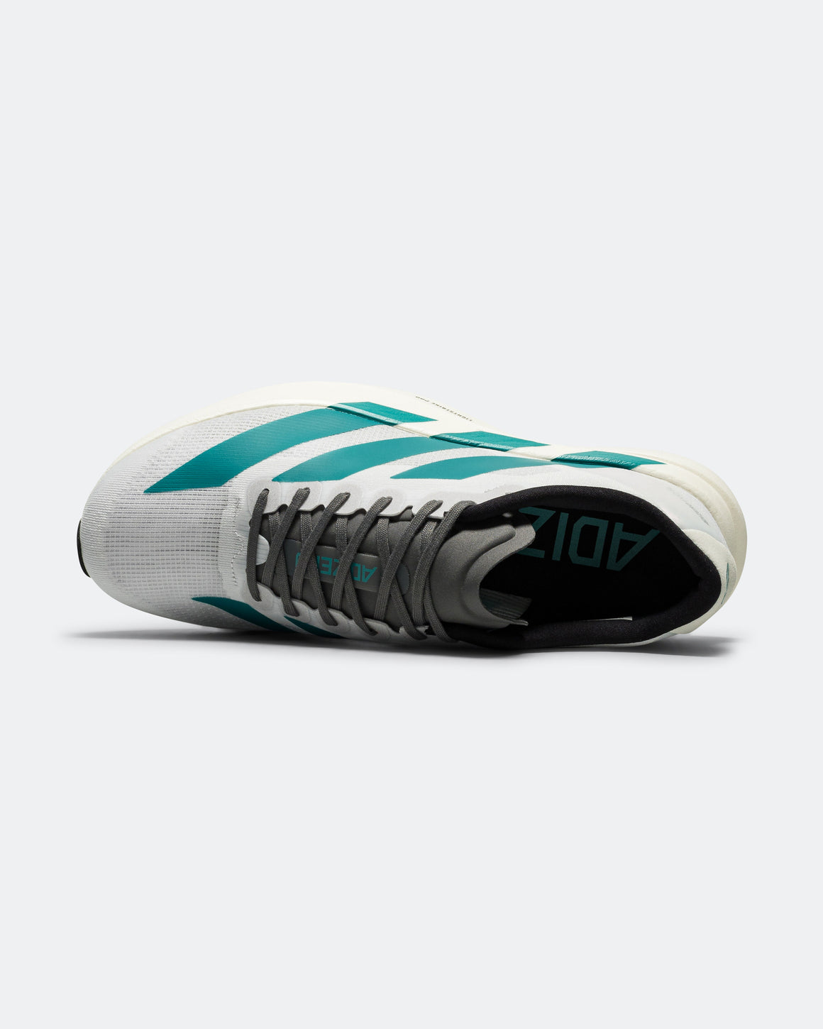 adidas - Mens Adizero Evo SL - Cloud White/Pure Teal-Grey Four - Up There Athletics