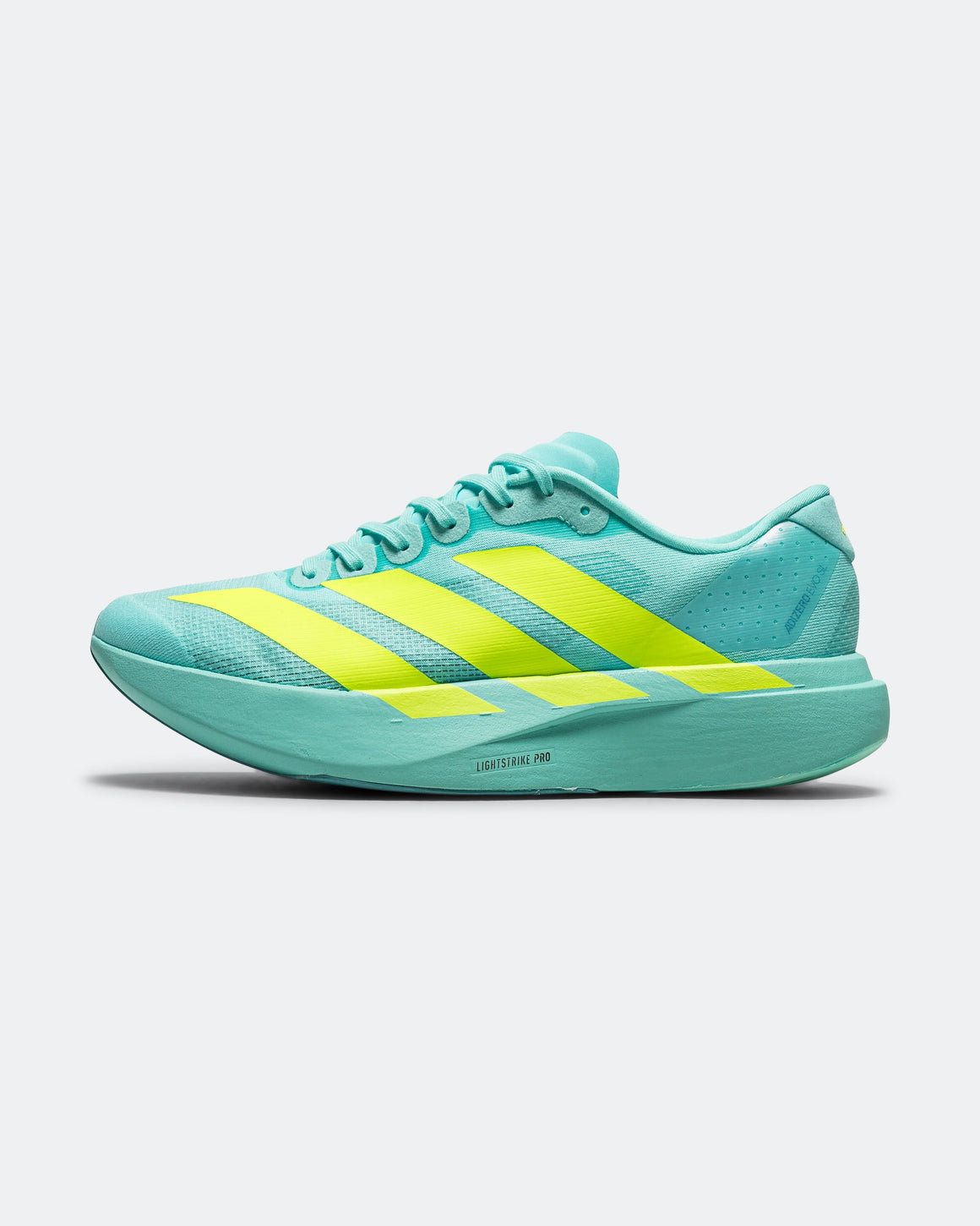 adidas - Mens Adizero Evo SL - Flash Aqua/Lucid Lemon-Mint Ton - Up There Athletics