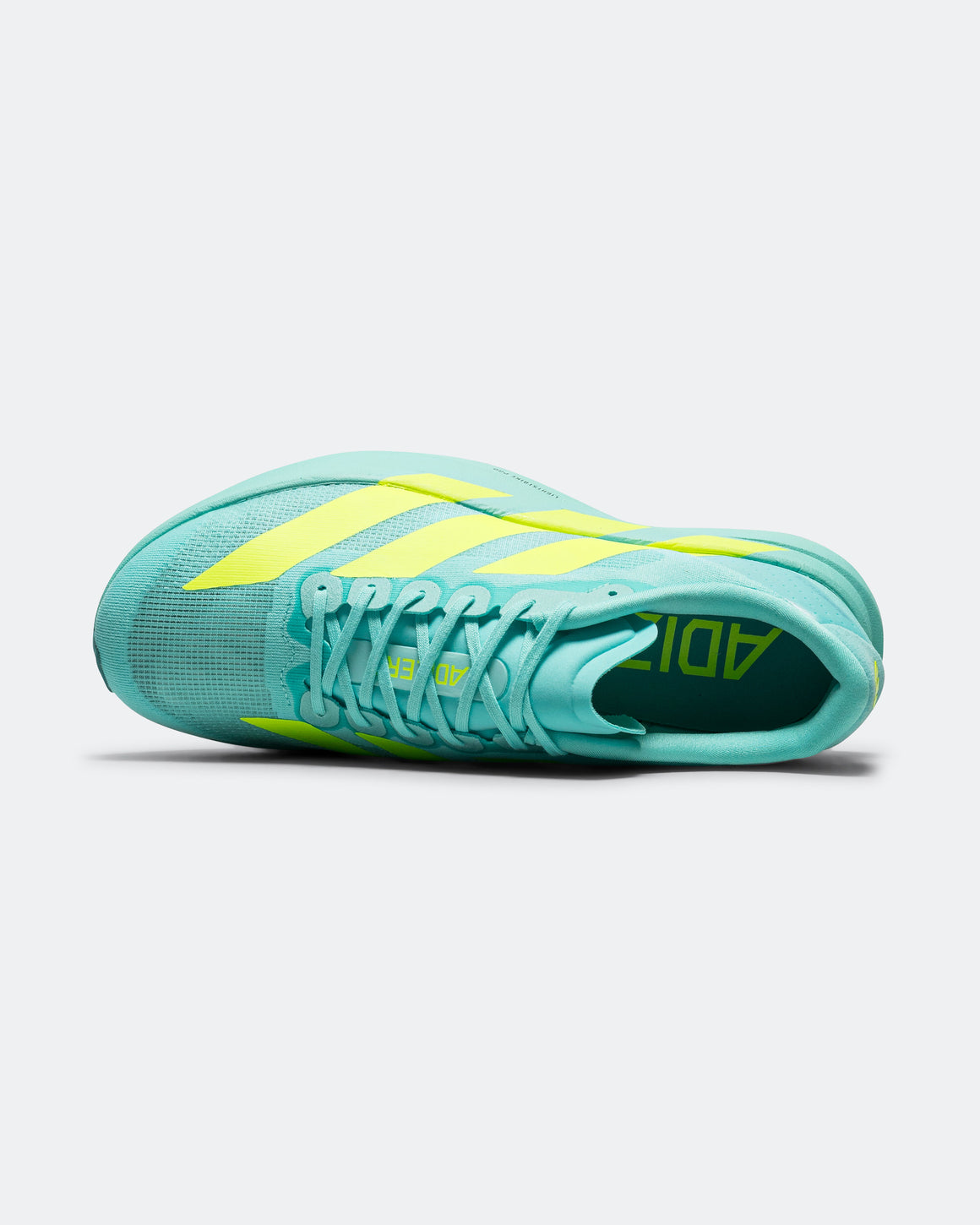 adidas - Mens Adizero Evo SL - Flash Aqua/Lucid Lemon-Mint Ton - Up There Athletics