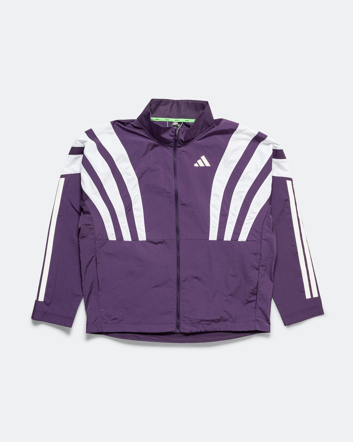 adidas - Mens Adizero NYC Running Jacket - Aurora Plum - Up There Athletics