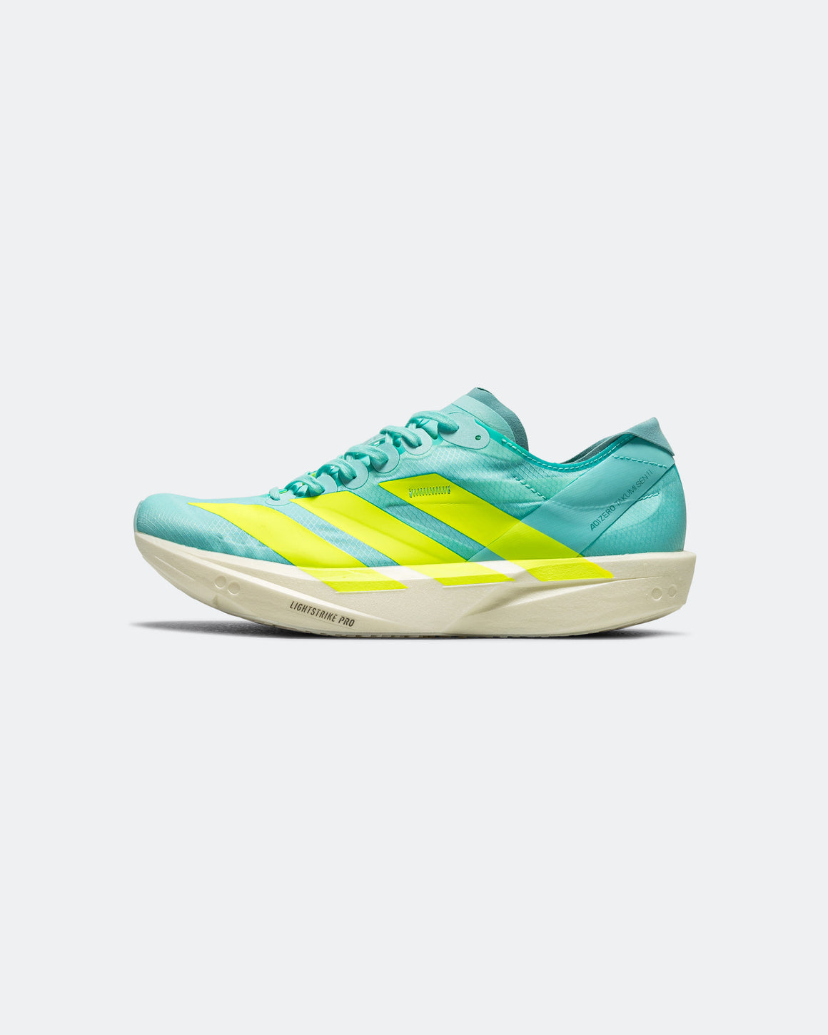 adidas - Mens Adizero Takumi Sen 11 - Flash Aqua/Zero Metallic-Mint Ton - Up There Athletics