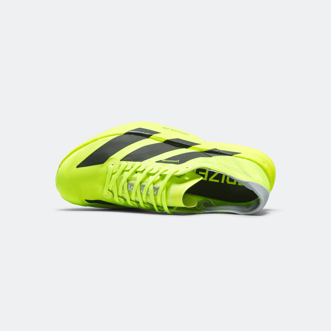 adidas - Womens Adizero Adios Pro 4 - Lucid Lemon/Core Black-Halo Silver - Up There Athletics