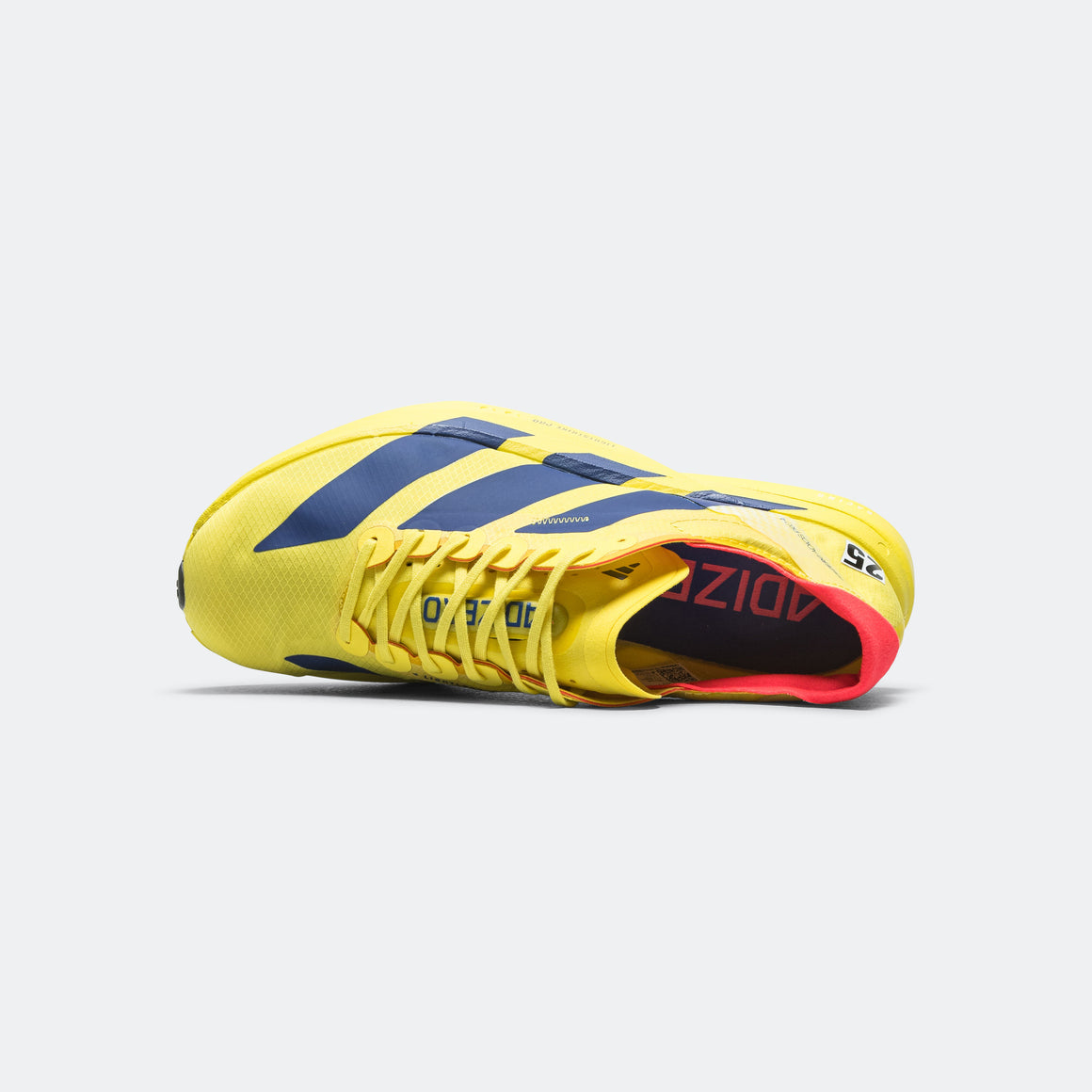 adidas - Womens Adizero Adios Pro 4 - Lucid Blue/Pure Sulfur-Lucid Red - Up There Athletics