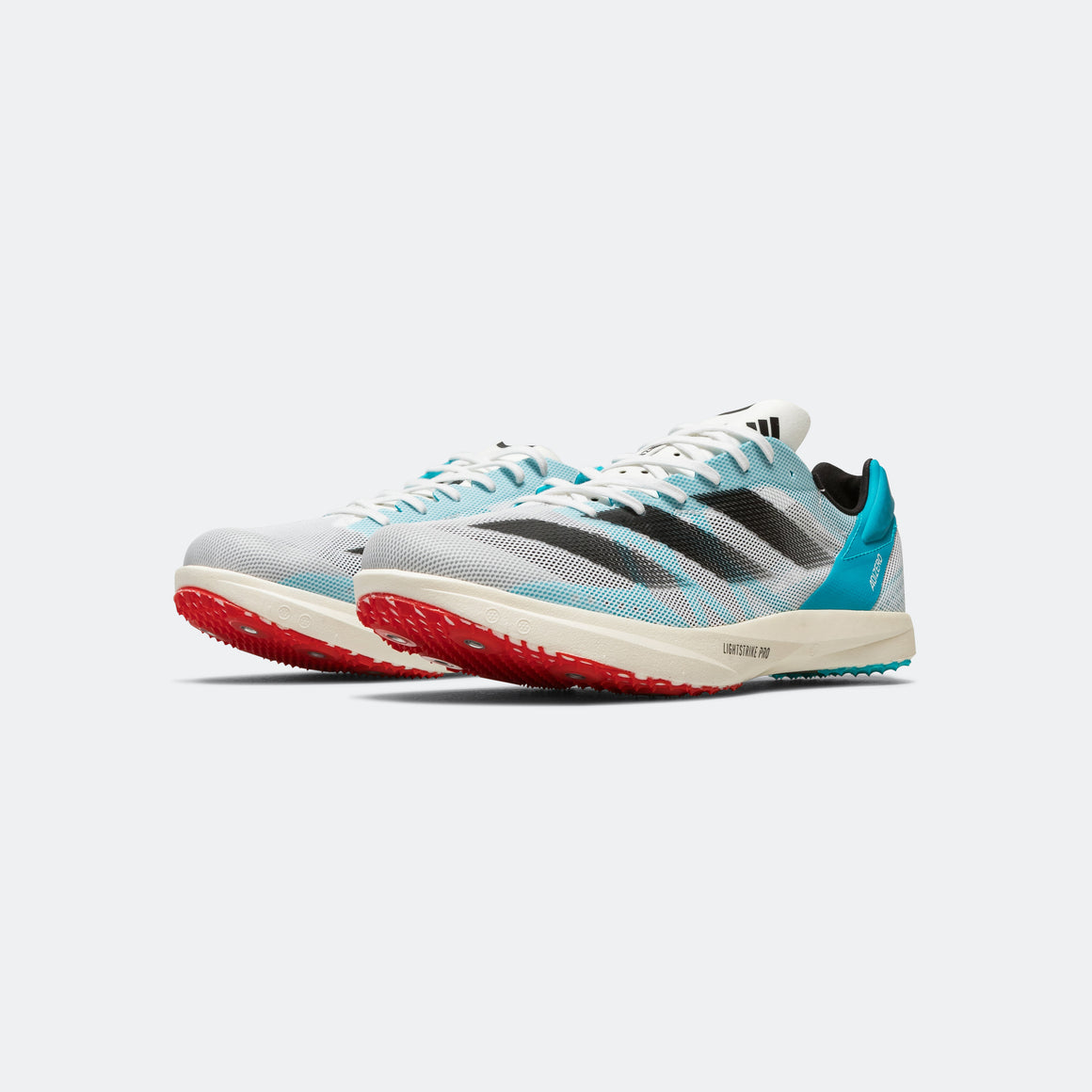 adidas - adizero Avanti TYO - Footwear White/Black-Cyan - Up There Athletics