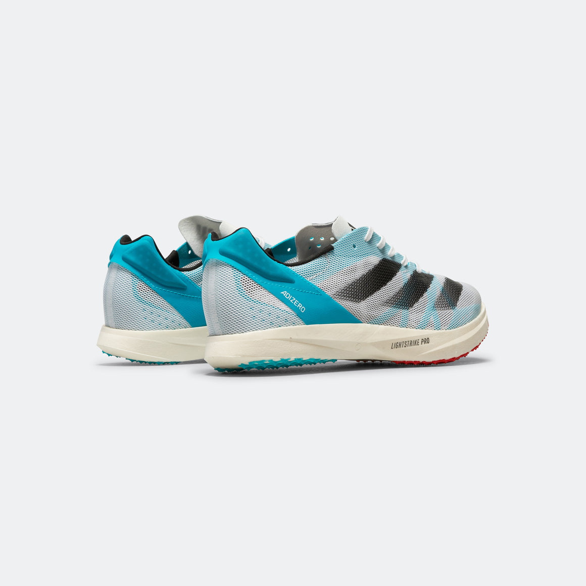 adidas - adizero Avanti TYO - Footwear White/Black-Cyan - Up There Athletics