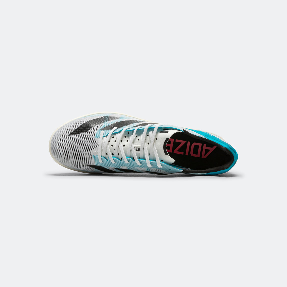 adidas - adizero Avanti TYO - Footwear White/Black-Cyan - Up There Athletics