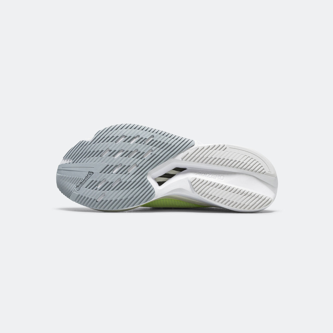 adidas - Mens Adizero Boston 12 - Lucid Lemon/Core Black-Silver Metallic - Up There Athletics