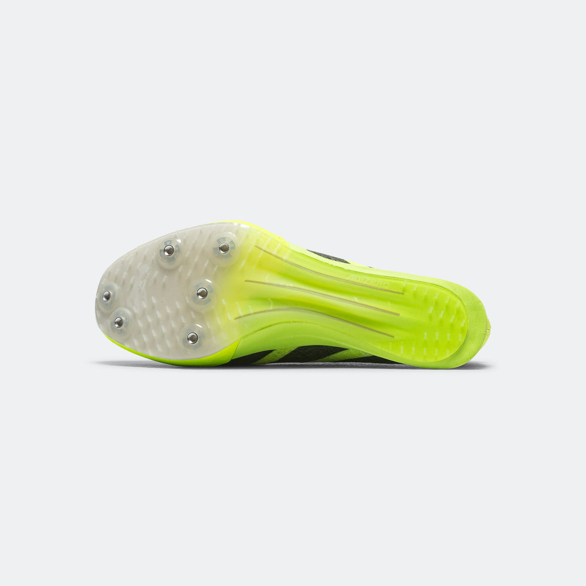 adidas - Unisex Adizero Prime SP 3 Strung - Lucid Lemon/Core Black-Halo Silver - Up There Athletics