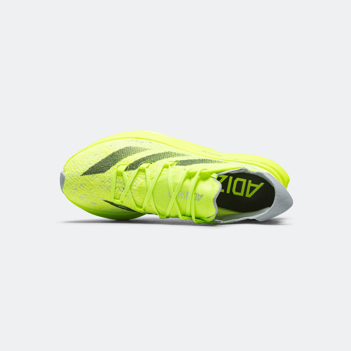 adidas - Mens Adizero Prime X 2 STRUNG - Lucid Lemon/Core Black-Halo Silver - Up There Athletics
