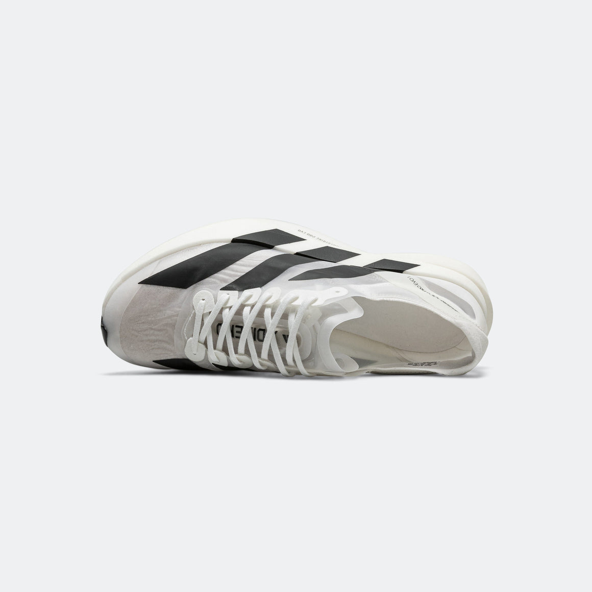 adidas - Mens Adizero Adios Pro Evo - White/Black - Up There Athletics