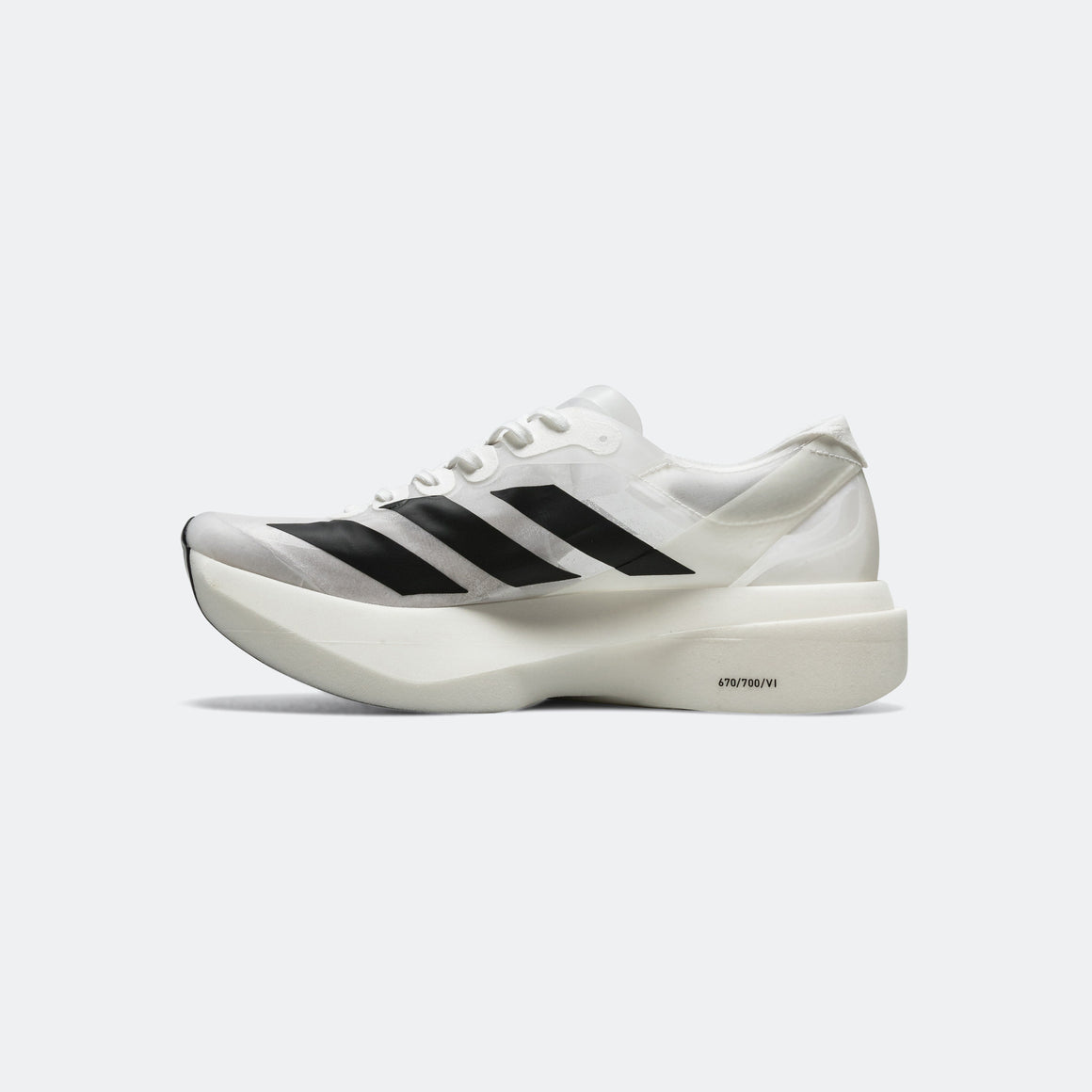 adidas - Mens Adizero Adios Pro Evo - White/Black - Up There Athletics