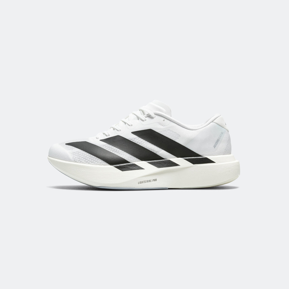 adidas - Mens Adizero Evo SL - Footwear White/Core Black-Footwear White - Up There Athletics