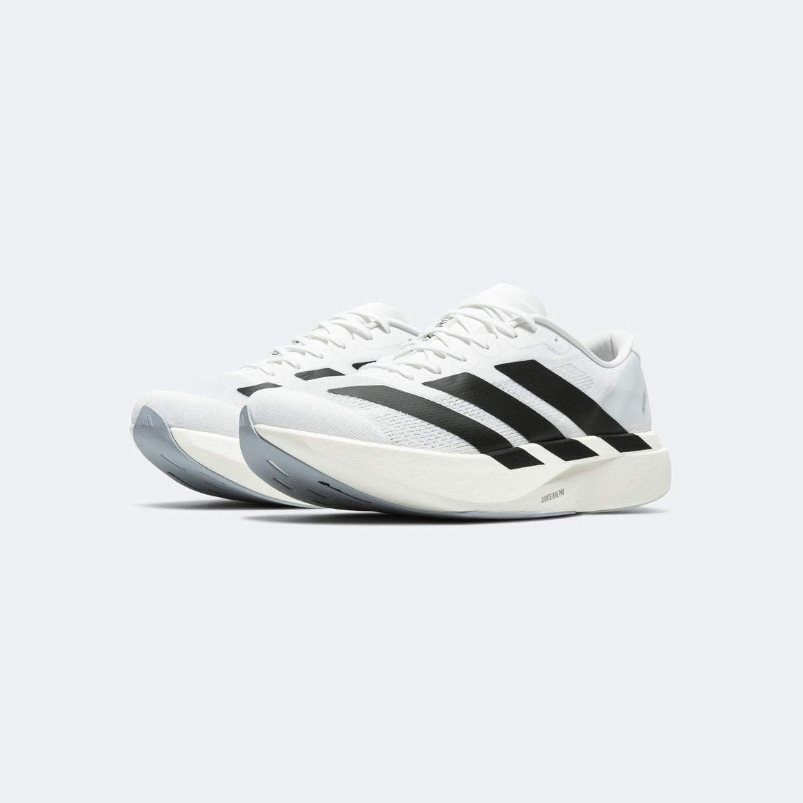 adidas - Mens Adizero Evo SL - Footwear White/Core Black-Footwear White - Up There Athletics