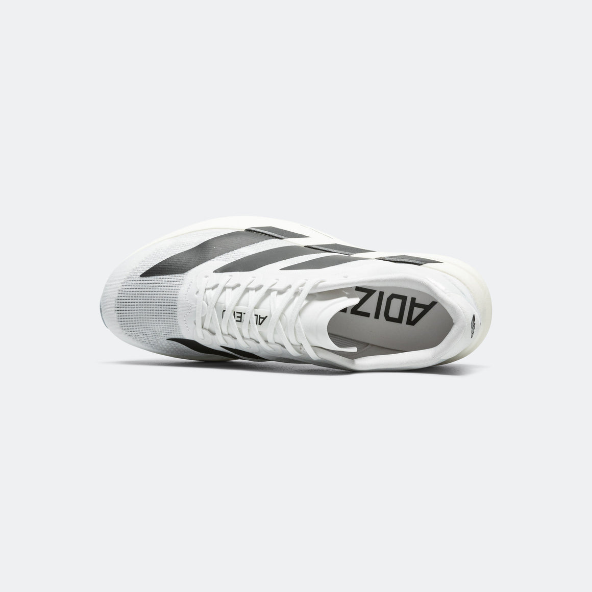 adidas - Mens Adizero Evo SL - Footwear White/Core Black-Footwear White - Up There Athletics