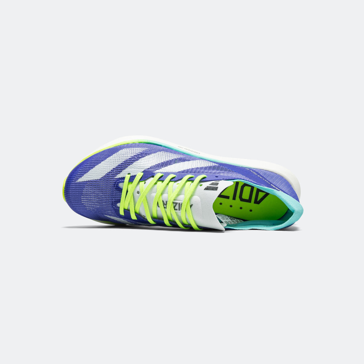 adidas - Womens adizero Takumi Sen 10 - Cobalt Blue/Zero Metalic-Lucid Lemon - Up There Athletics
