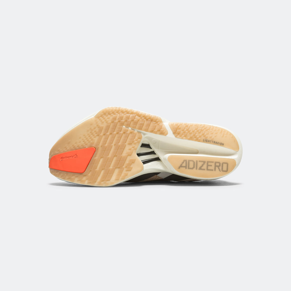 adidas - Mens Adizero Adios Pro 4 - Chalk White/Grey Strata-Impact Orange - Up There Athletics