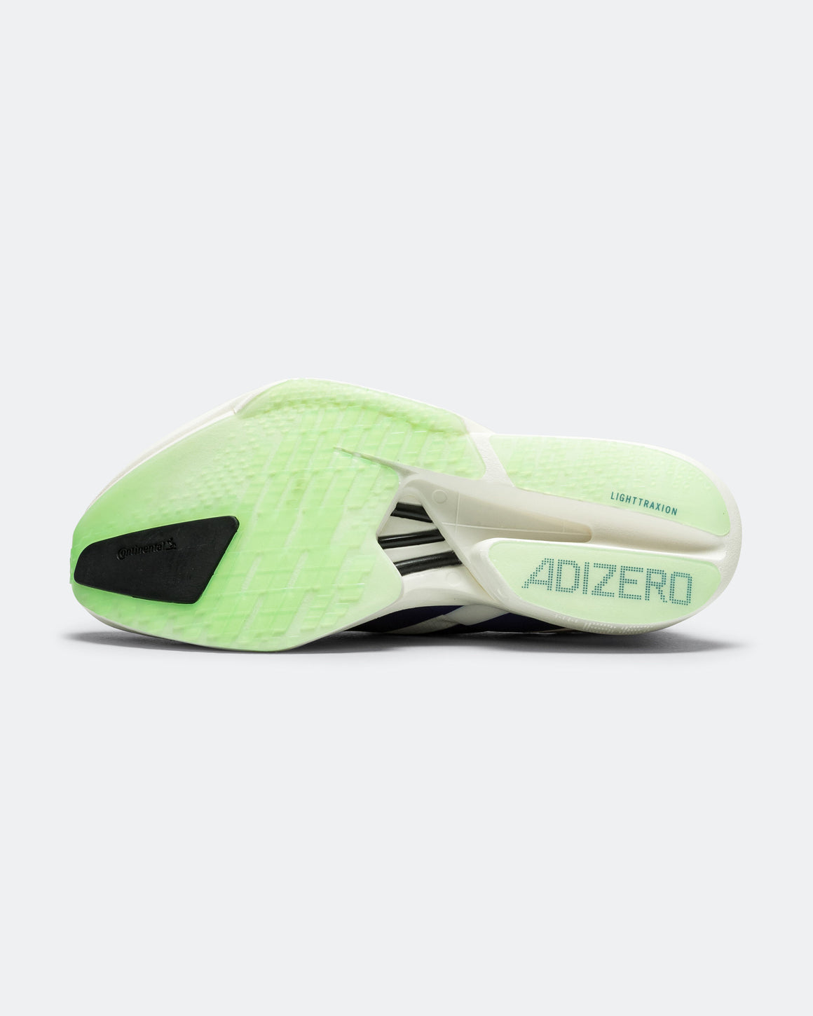 adidas - Mens Adizero Adios Pro 4 - Core White/Collegiate Purple-Lime Burst - Up There Athletics