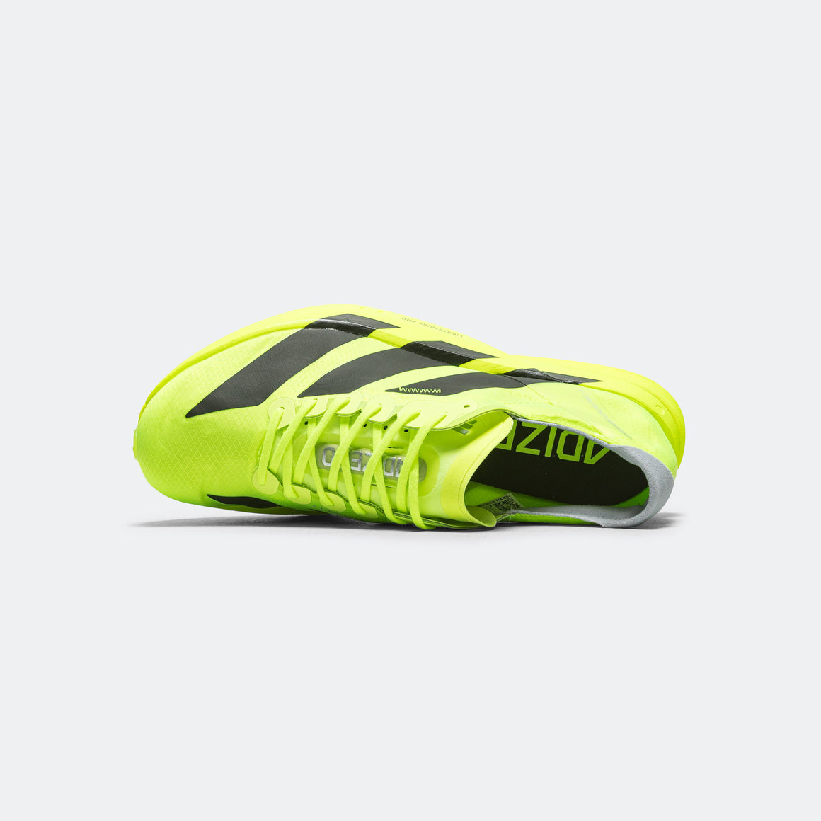 adidas - Mens Adizero Adios Pro 4 - Lucid Lemon/Core Black-Halo Silver - Up There Athletics