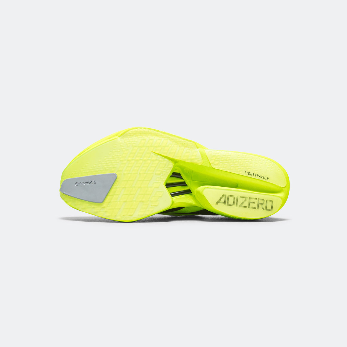 adidas - Mens Adizero Adios Pro 4 - Lucid Lemon/Core Black-Halo Silver - Up There Athletics