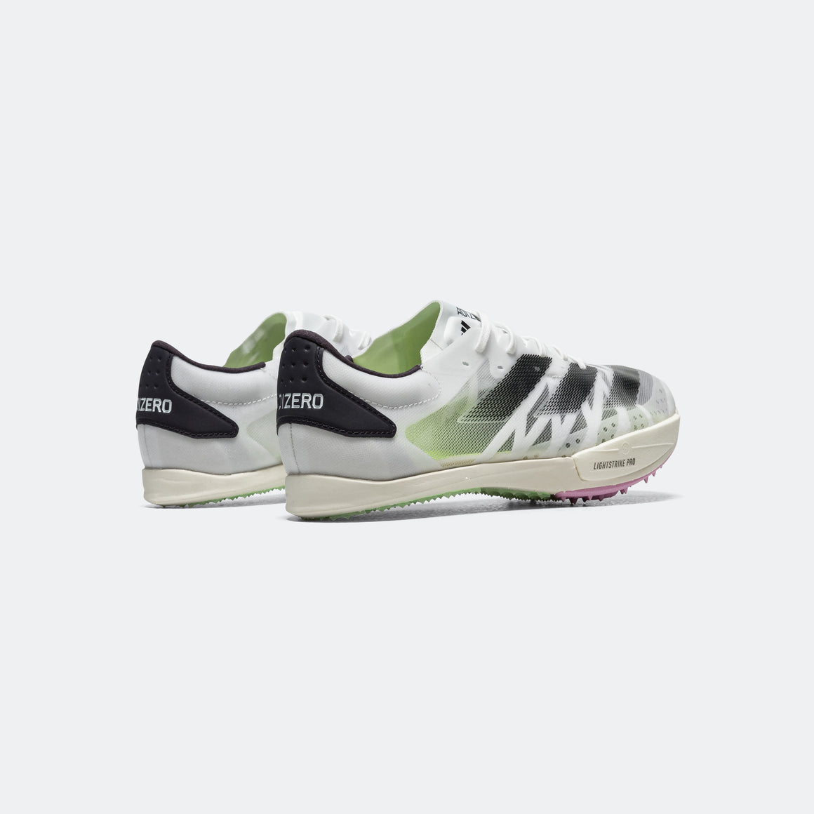 adidas - Adizero Ambition - Footwear White/Core Black-Green Spark - Up There Athletics