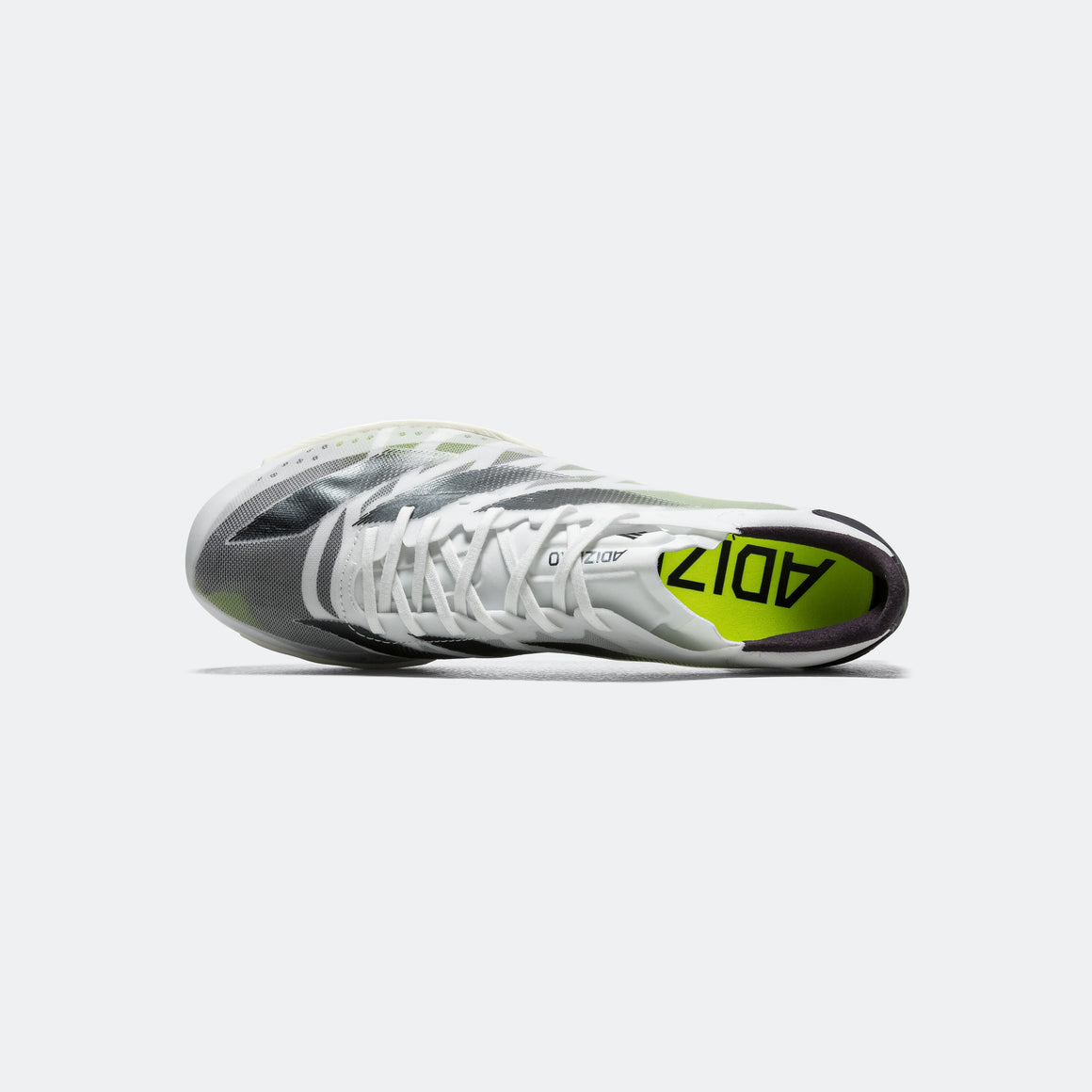 adidas - Adizero Ambition - Footwear White/Core Black-Green Spark - Up There Athletics