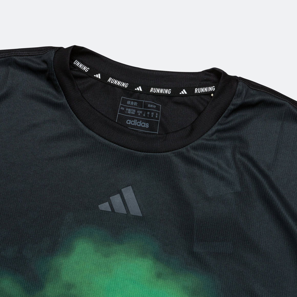 adidas - Berlin T-Shirt - Black/Vivid Green - Up There Athletics