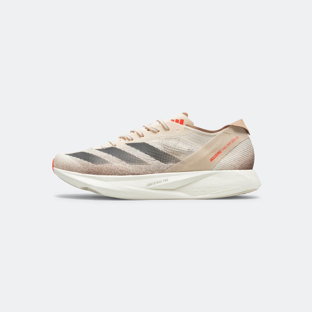 adidas Mens Adizero Takumi Sen 10 - Beige/Grey Strata-Halo Ivory