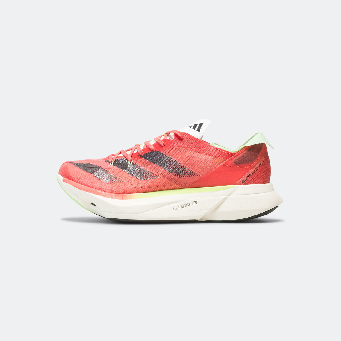 adidas - Womens Adizero Adios Pro 3 - Preloved Scarlet/Aurora Metallic-Solar Red - Up There Athletics