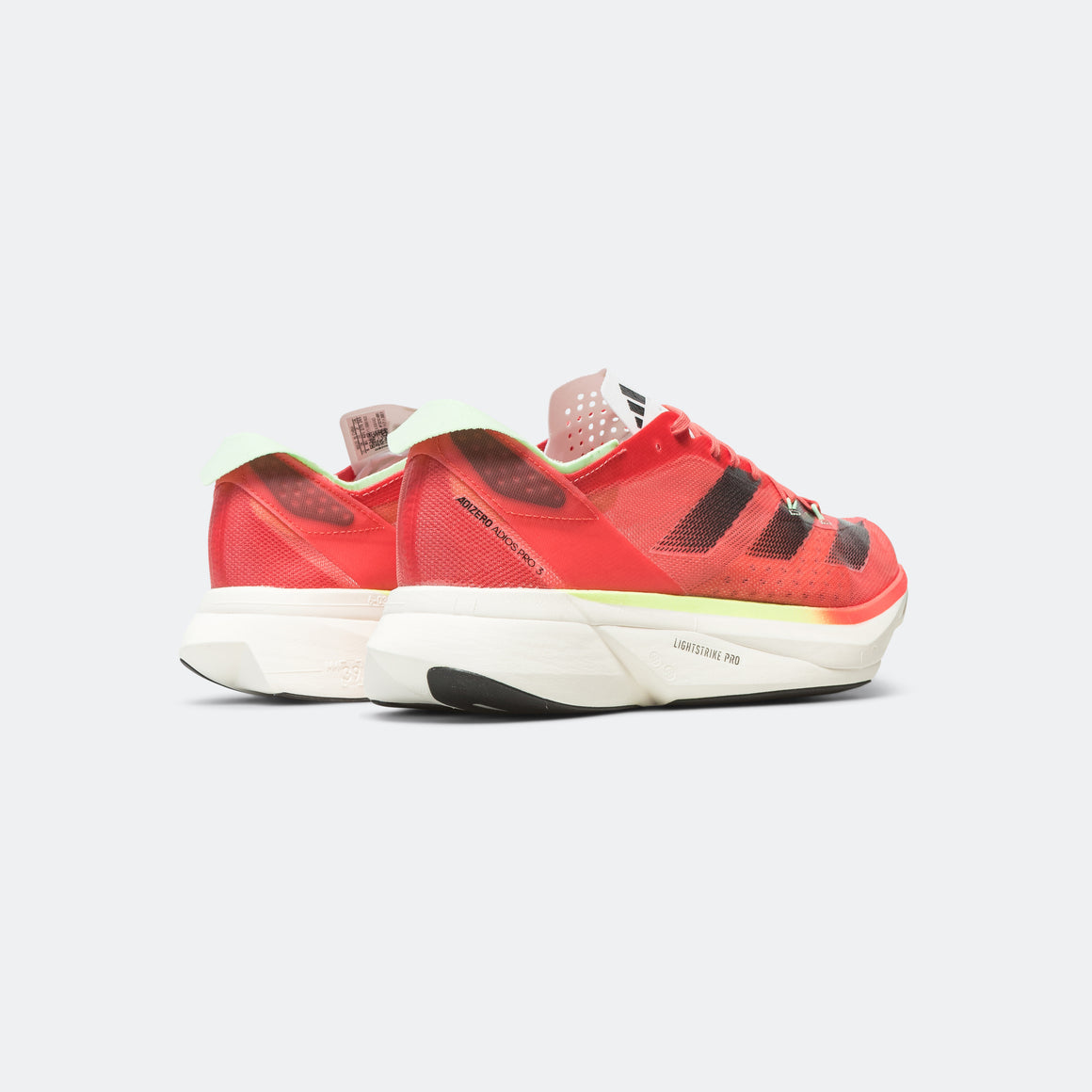 adidas - Womens Adizero Adios Pro 3 - Preloved Scarlet/Aurora Metallic-Solar Red - Up There Athletics