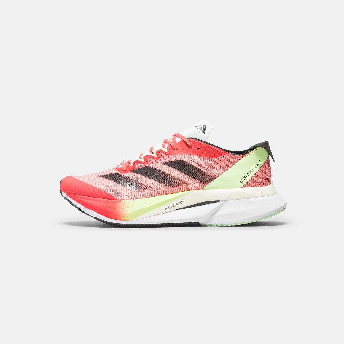 adidas - Womens Adizero Boston 12 - Preloved Scarlet/Aurora Metallic-Solar Red - Up There Athletics