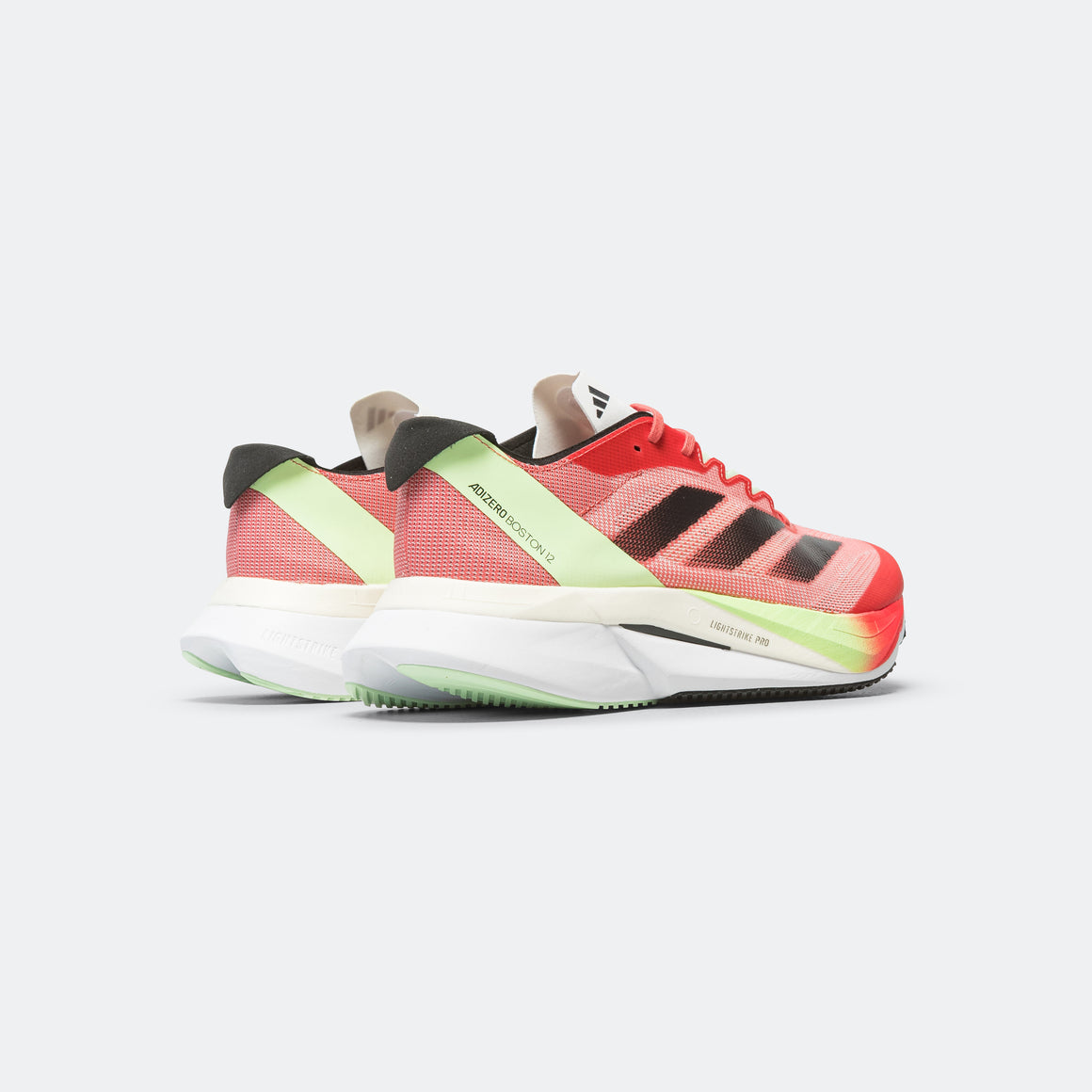 adidas - Womens Adizero Boston 12 - Preloved Scarlet/Aurora Metallic-Solar Red - Up There Athletics