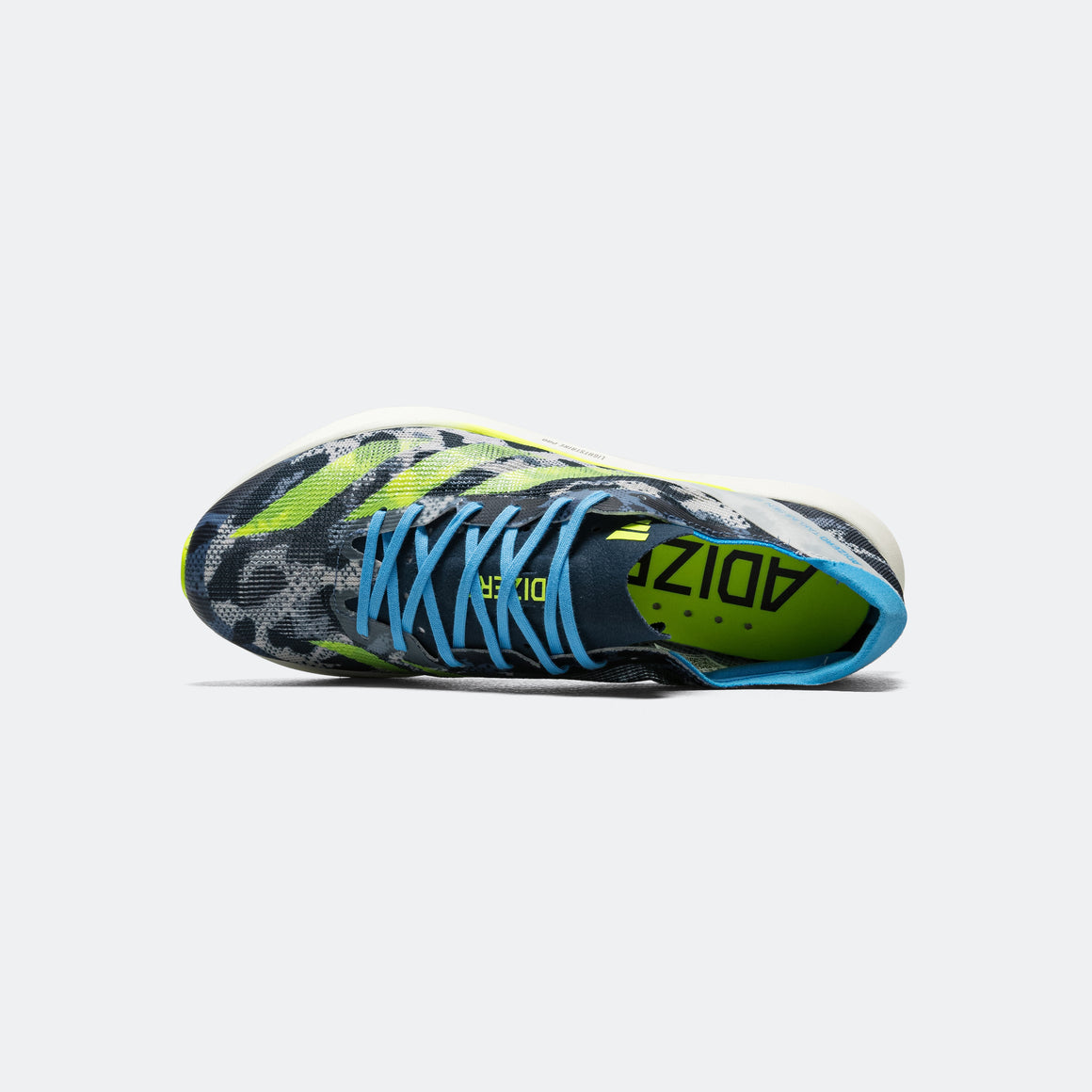 adidas - Womens Takumi Sen 10 - Crystal White/Lucid Lemon-Blue Burst - Up There Athletics