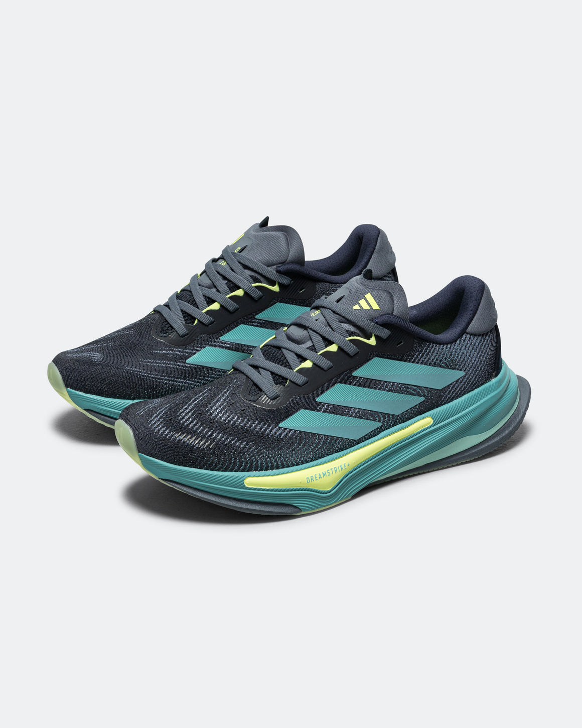 adidas - Mens Supernova Prima 2 - Onix/Mint Ton-Hi-Res Yellow - Up There Athletics