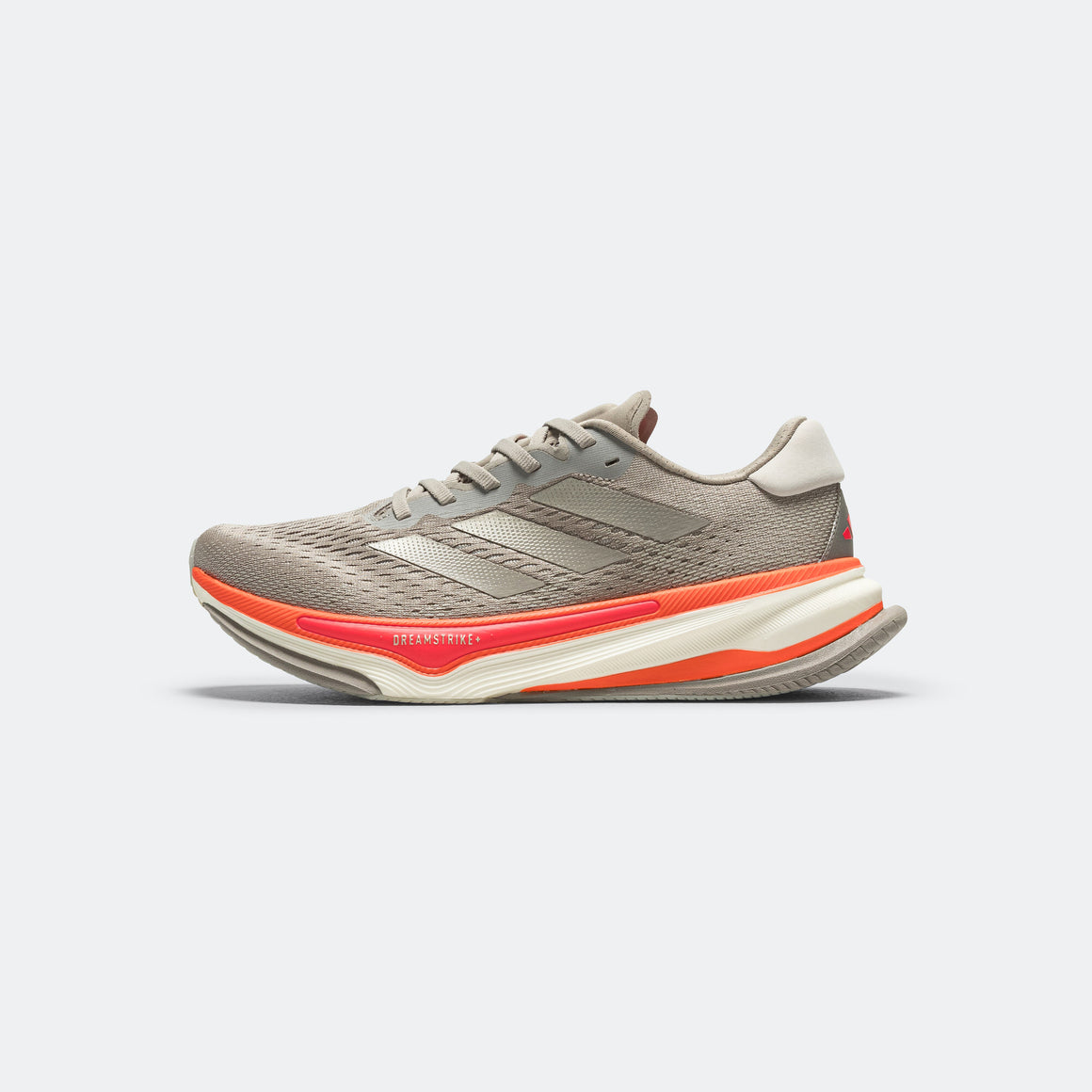 adidas - Mens Supernova Prima - Putty Beige/Cyber Metallic-Lucid Red - Up There Athletics